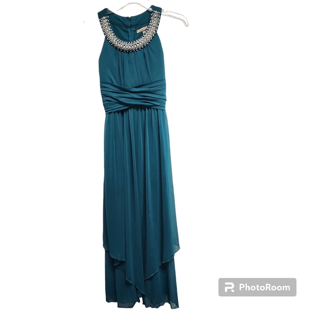 Speechless Girls Green Dress Size 16